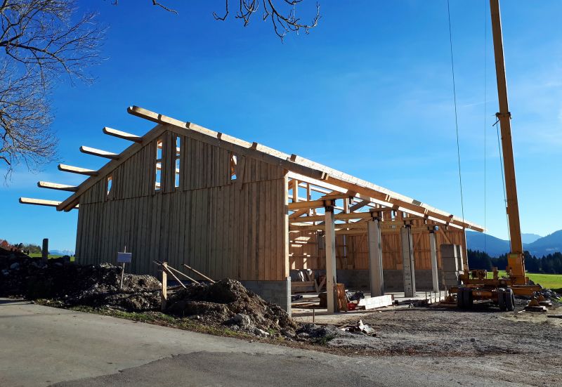 Barn Pad Construction